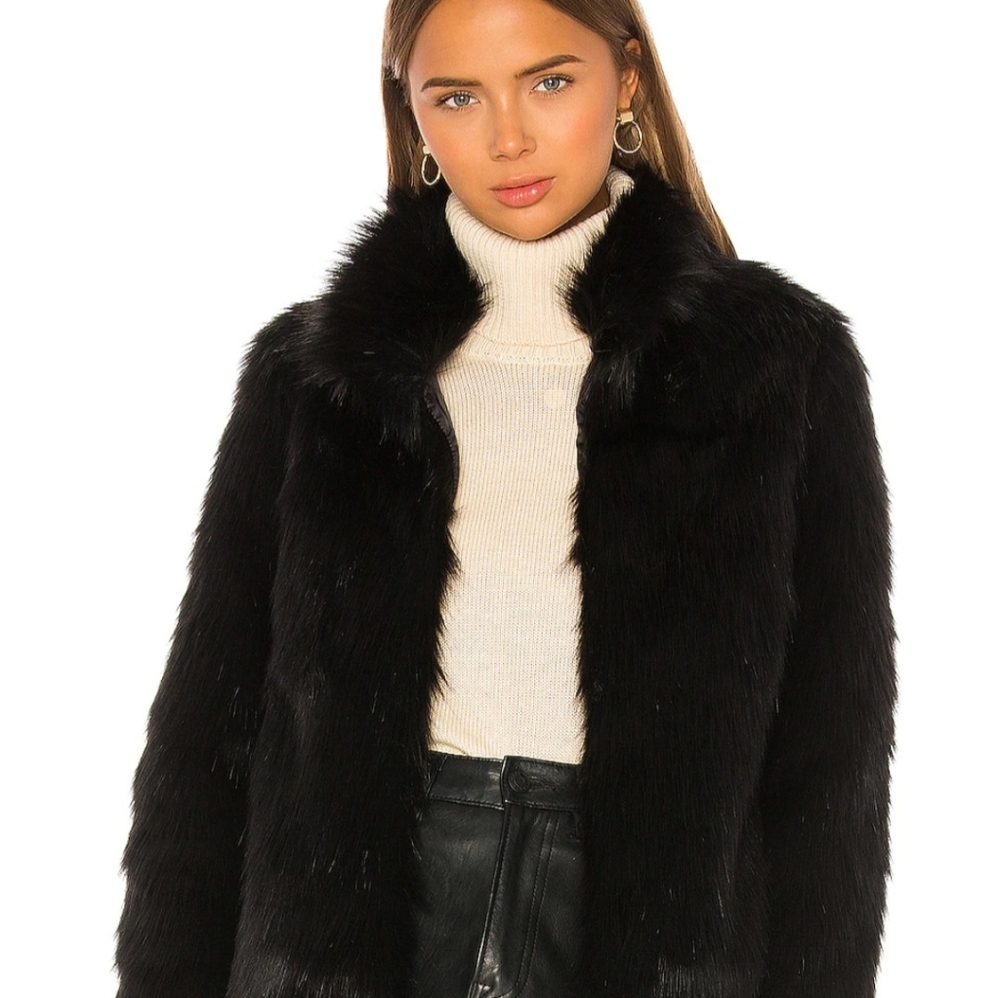 COPY - NWT Unreal Fur, Fur Delicious Faux Fur Jacket Size S (Same coat on Revol…
